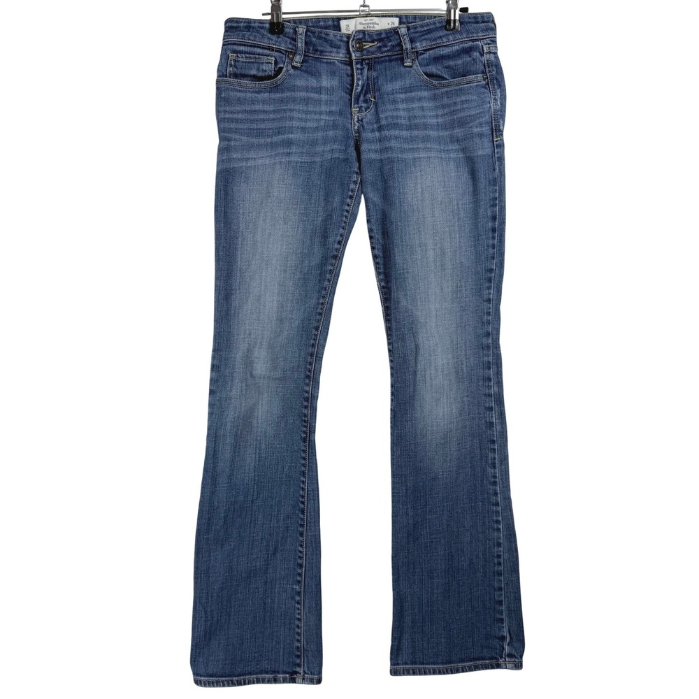 Abercrombie‎ Fitch Womens Jeans Size 2R Bootcut Medium Wash Denim Pants